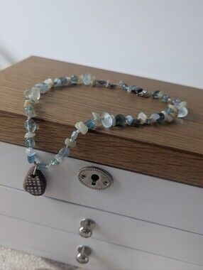 Handmade Sea Polished Ceramic Necklace
